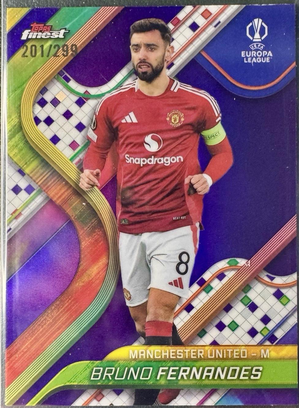 Bruno Fernandes [Purple Refractor] #134