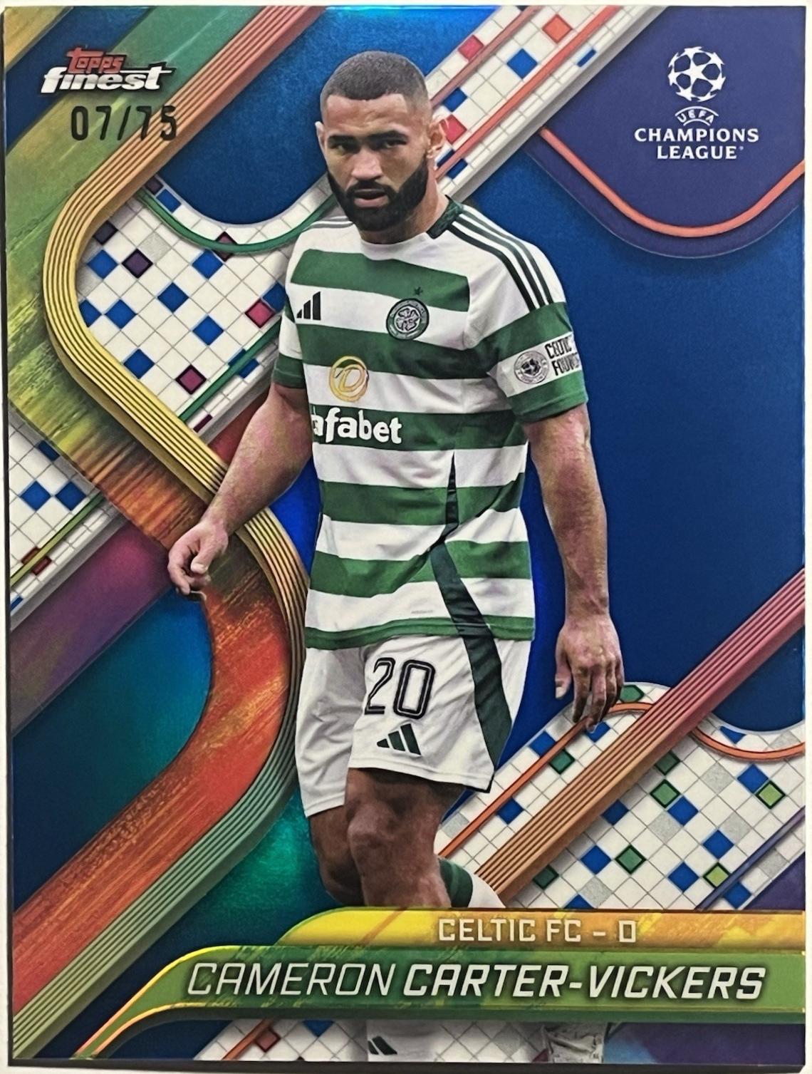 Cameron Carter-Vickers [Blue Refractor] #140