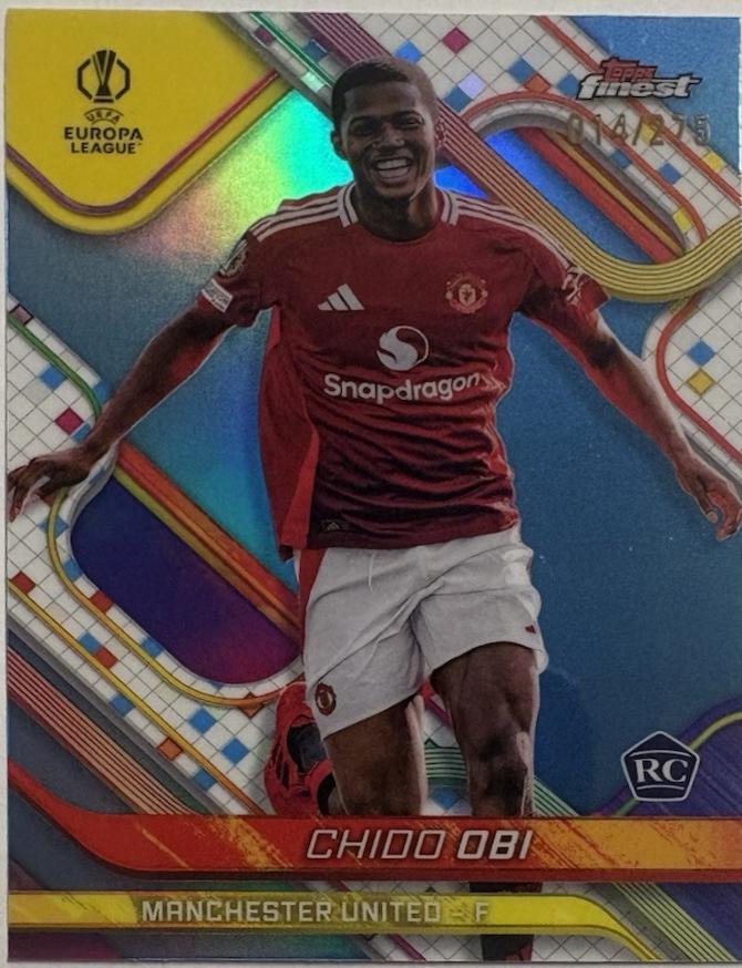 Chido Obi [Sky Blue Refractor] #56