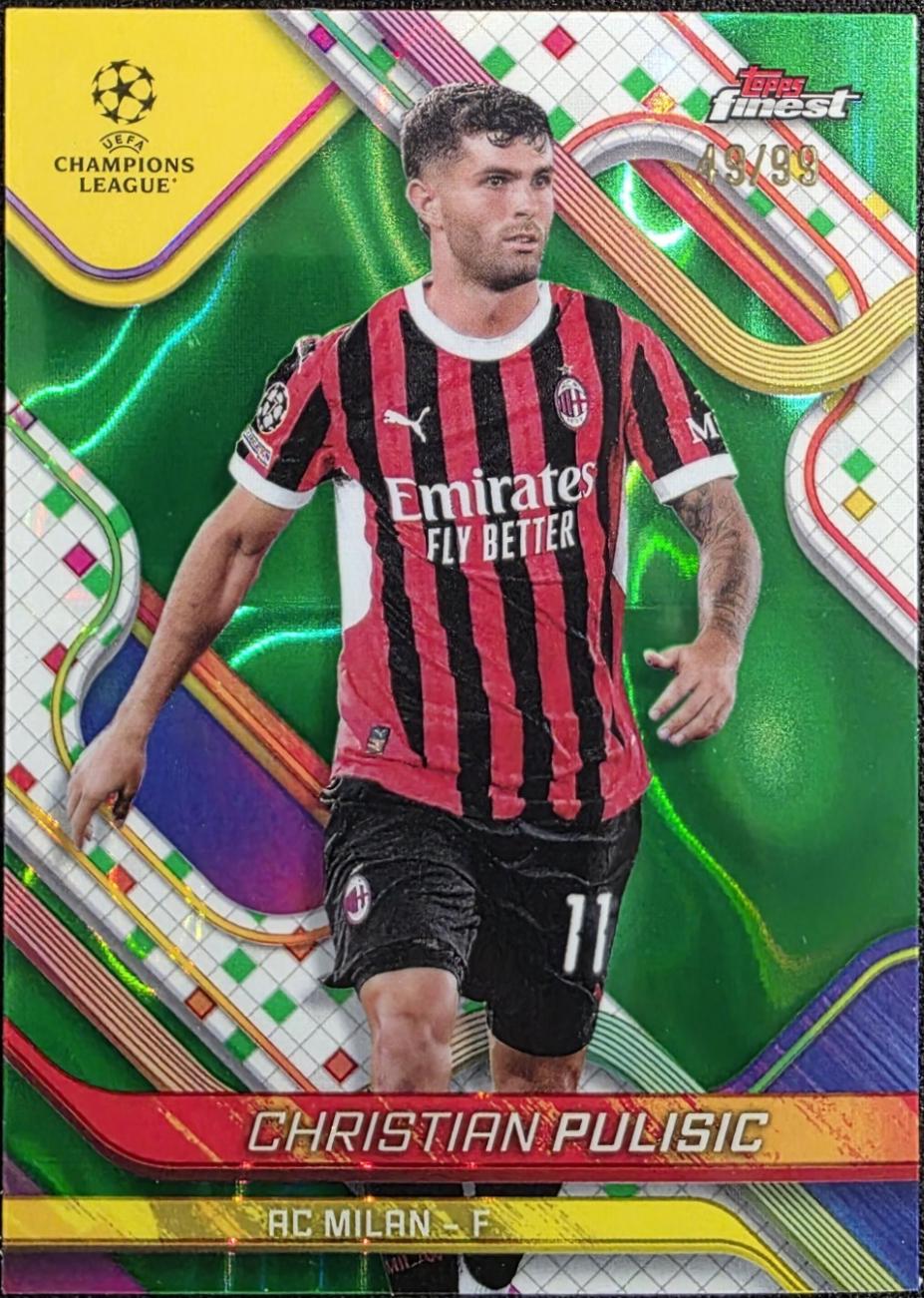 Christian Pulisic [Green Lava Refractor] #76