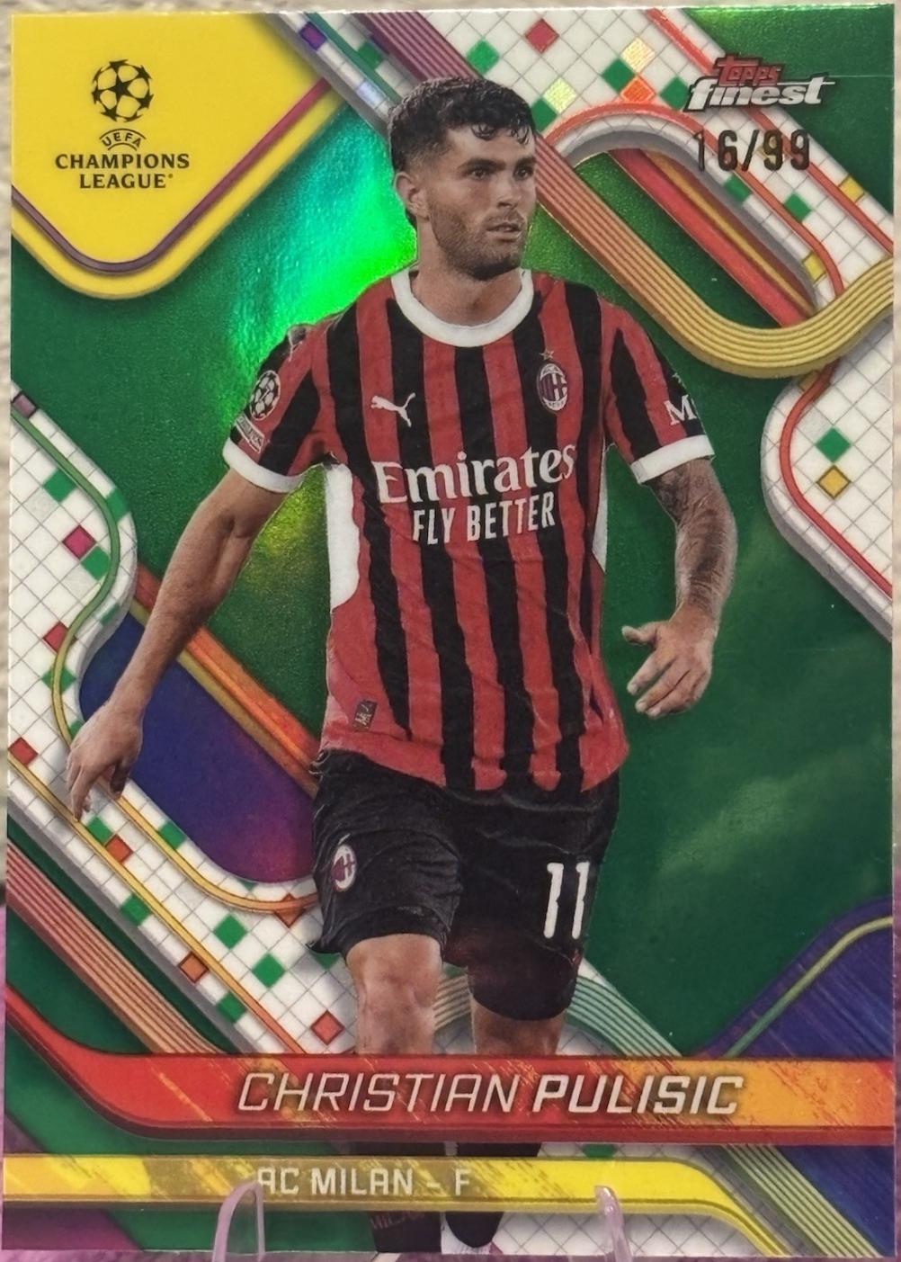 Christian Pulisic [Green Refractor] #76