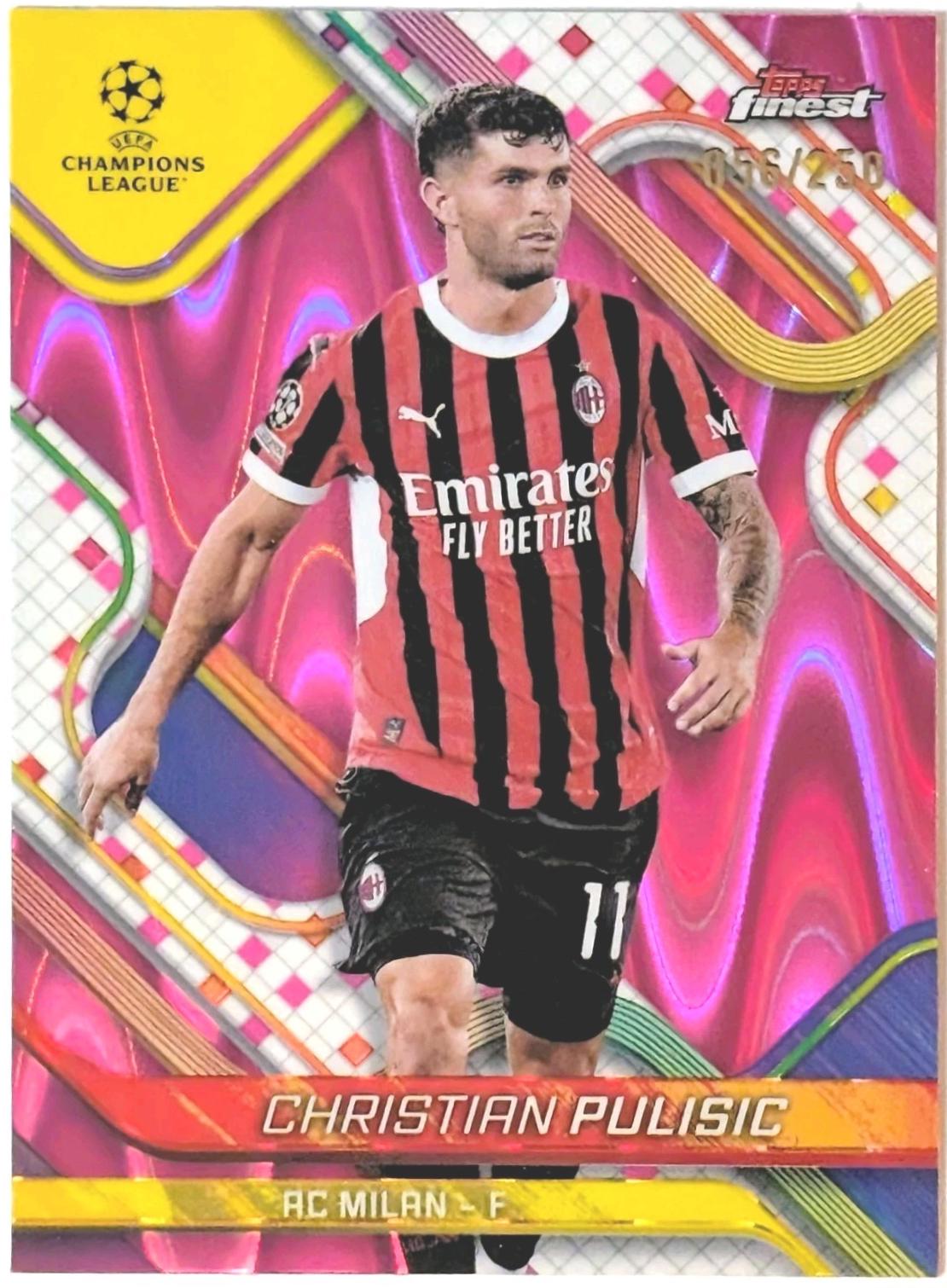 Christian Pulisic [Pink Raywave Refractor] #76