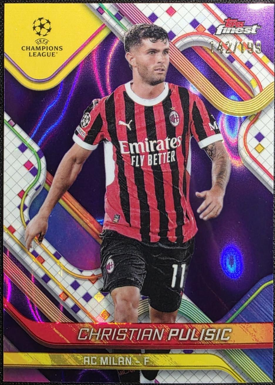 Christian Pulisic [Purple Lava Refractor] #76
