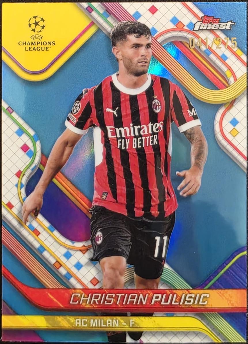 Christian Pulisic [Sky Blue Refractor] #76