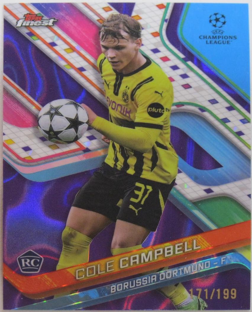 Cole Campbell [Purple Lava Refractor] #58