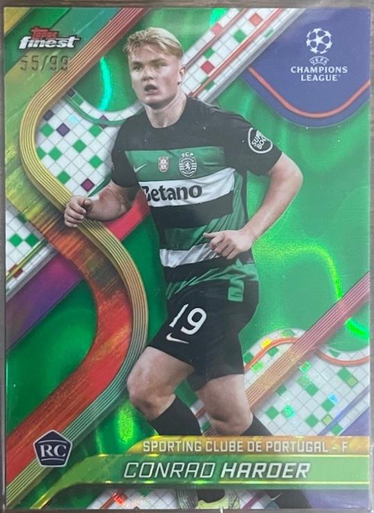 Conrad Harder [Green Lava Refractor] #18