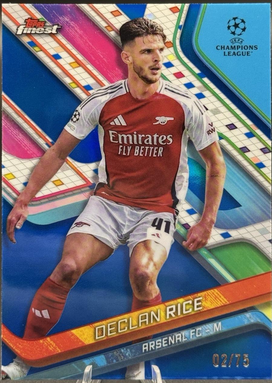 Declan Rice [Blue Refractor] #41
