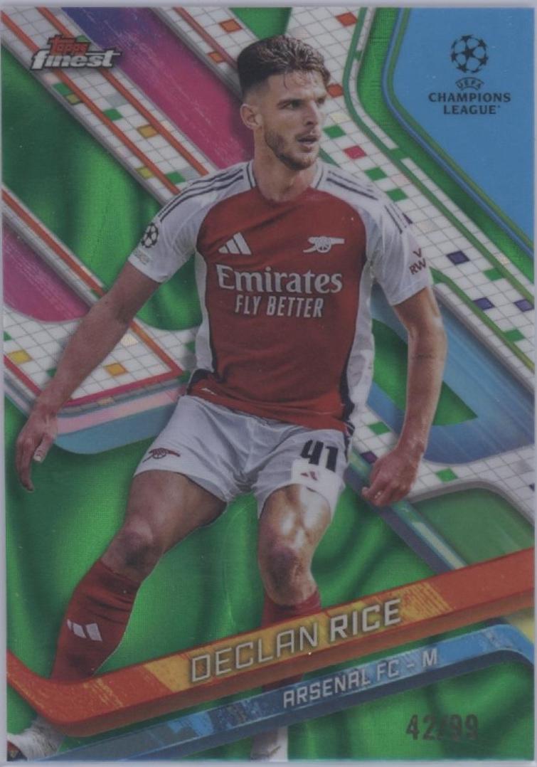 Declan Rice [Green Lava Refractor] #41