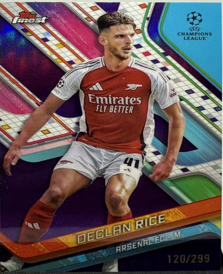 Declan Rice [Purple Refractor] #41