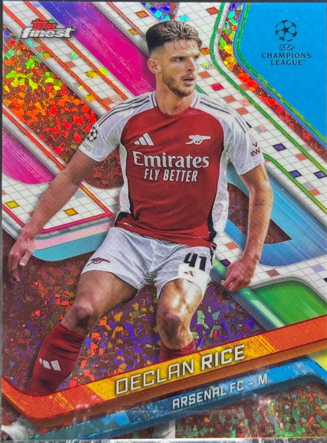 Declan Rice [Rose Gold Mini-Diamond Refractor] #41