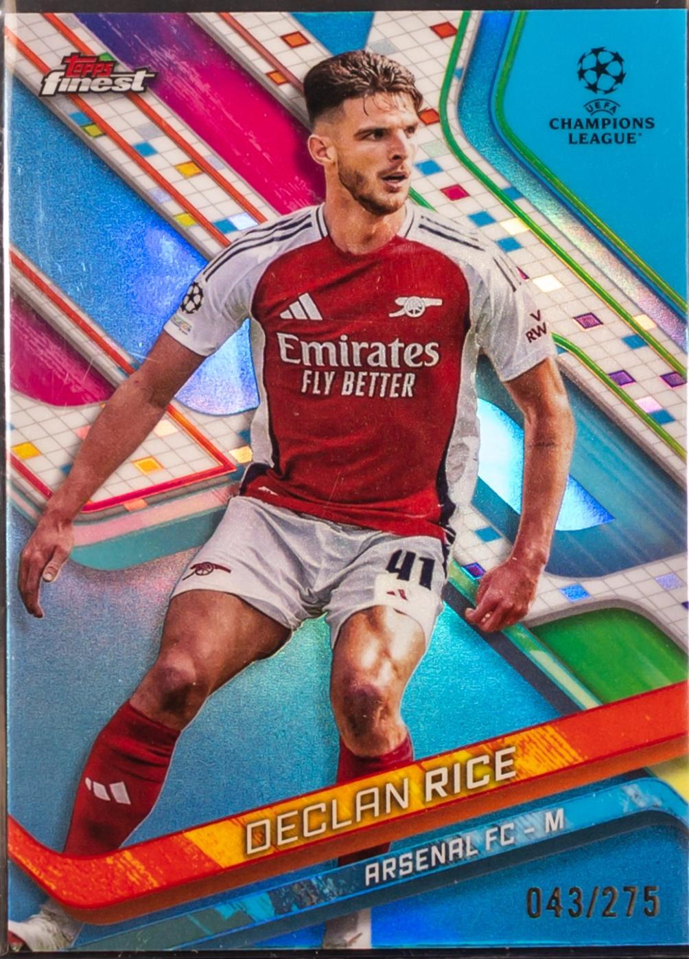 Declan Rice [Sky Blue Refractor] #41