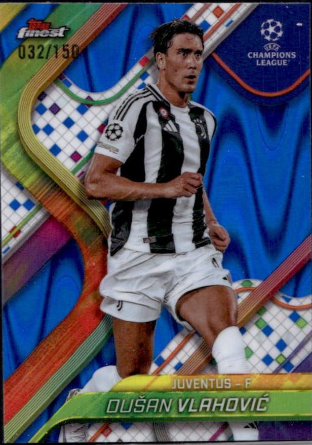 Dusan Vlahovic [Blue Raywave Refractor] #6