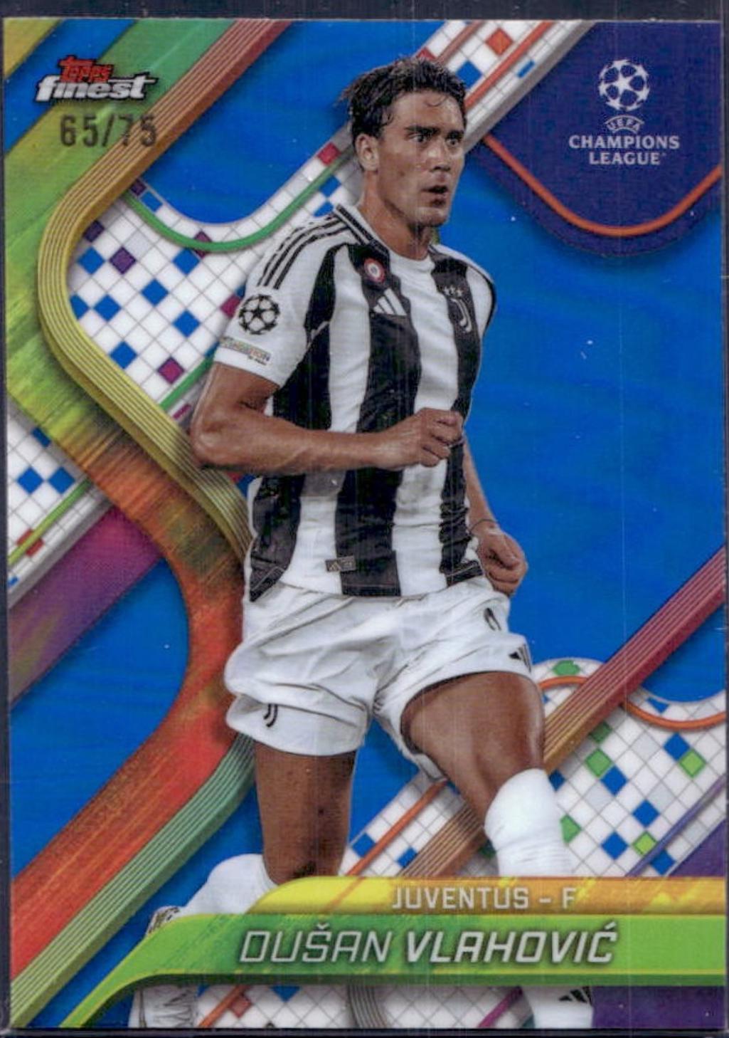Dusan Vlahovic [Blue Refractor] #6