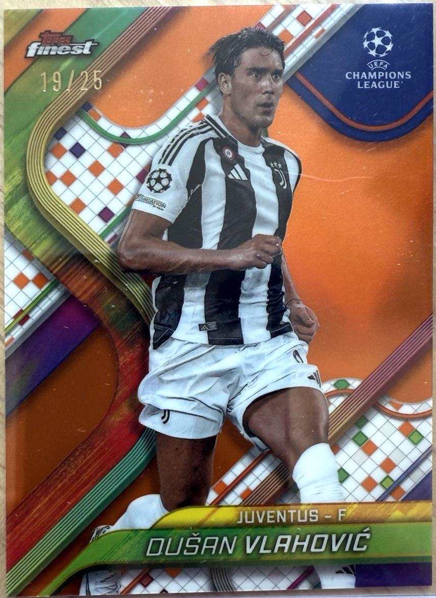 Dusan Vlahovic [Orange Refractor] #6