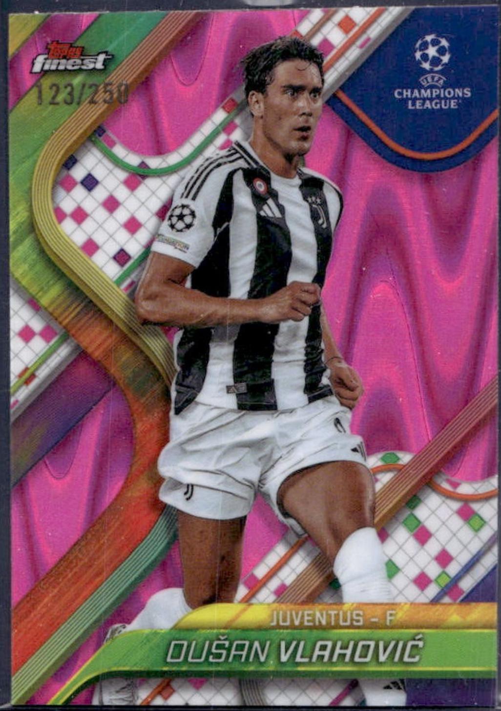 Dusan Vlahovic [Pink Raywave Refractor] #6