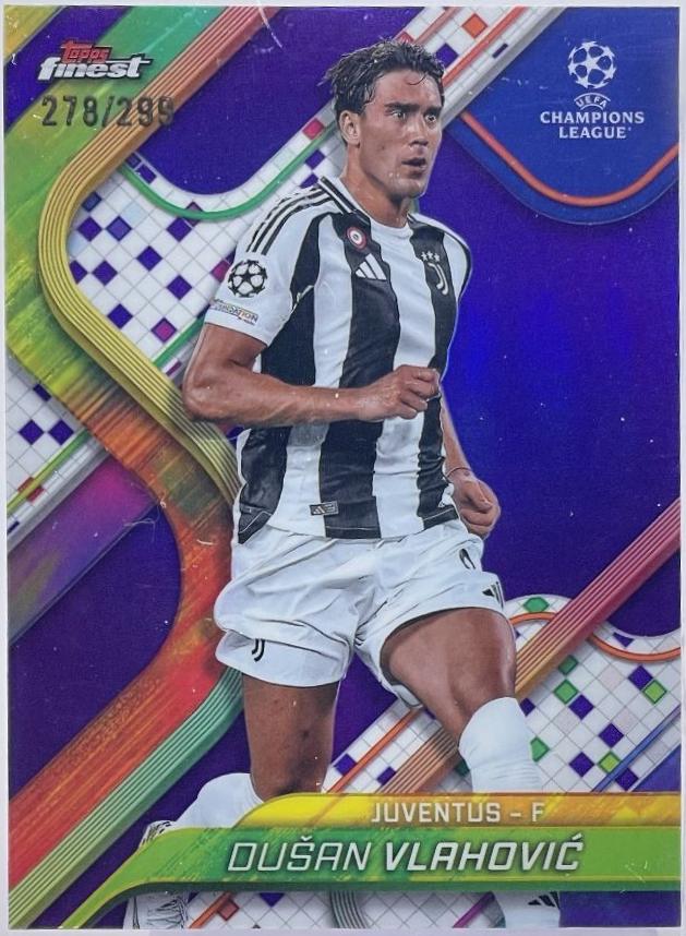 Dusan Vlahovic [Purple Refractor] #6