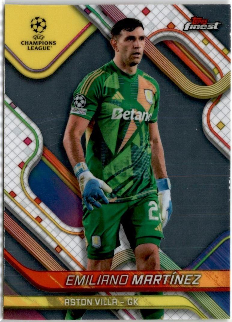 Emiliano Martinez [Orange Refractor] #110
