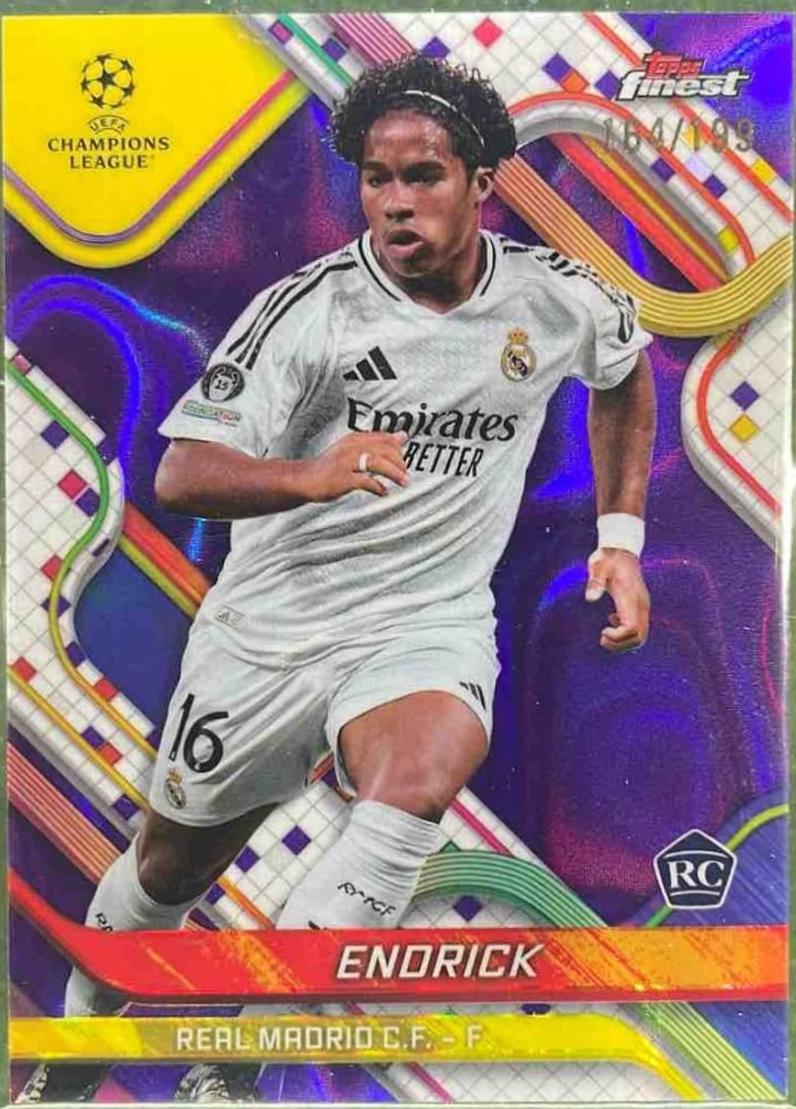Endrick [Purple Lava Refractor] #100