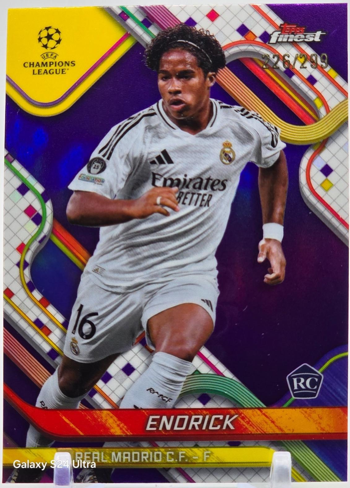 Endrick [Purple Refractor] #100