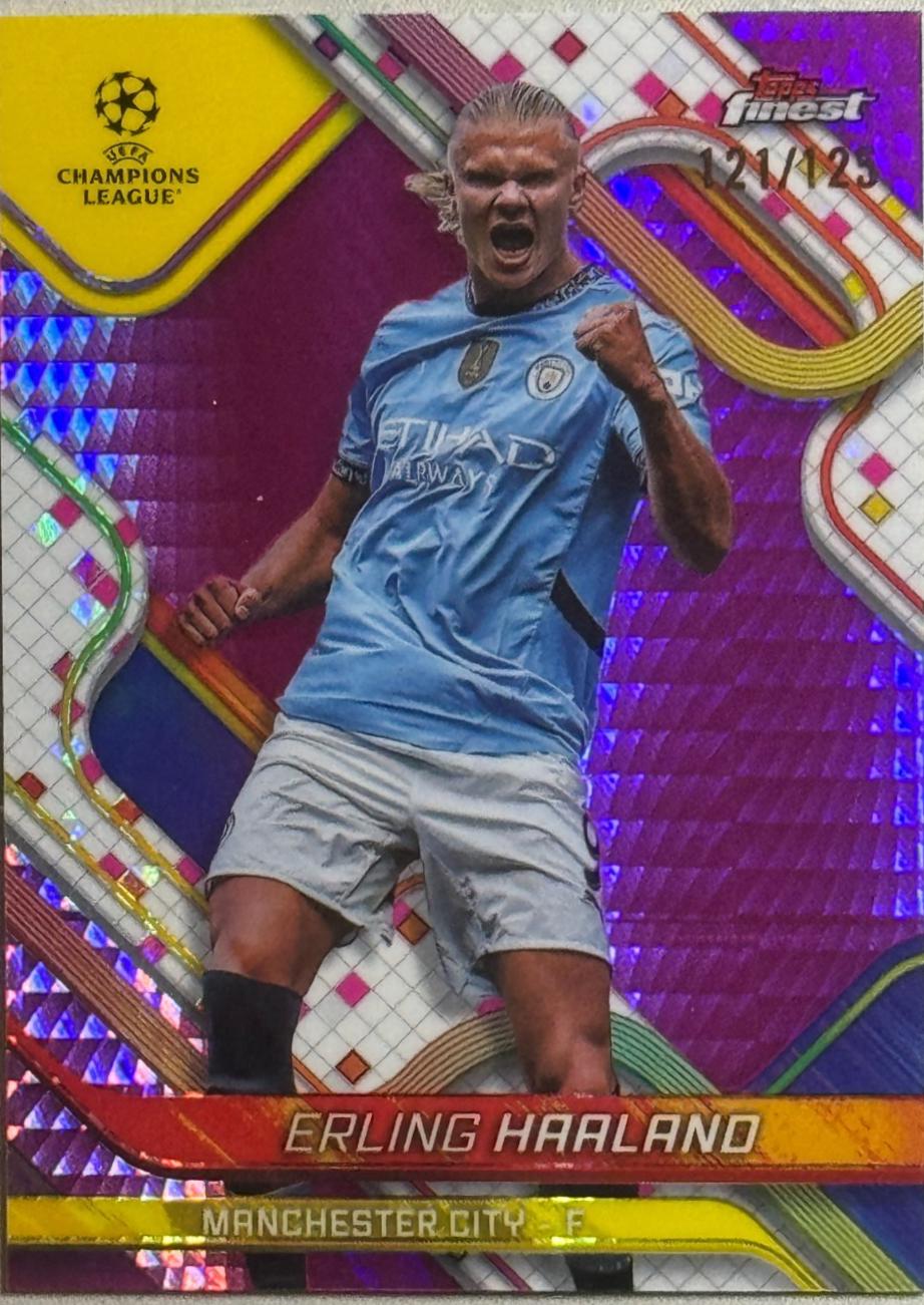 Erling Haaland [Pink Prism Refractor] #50