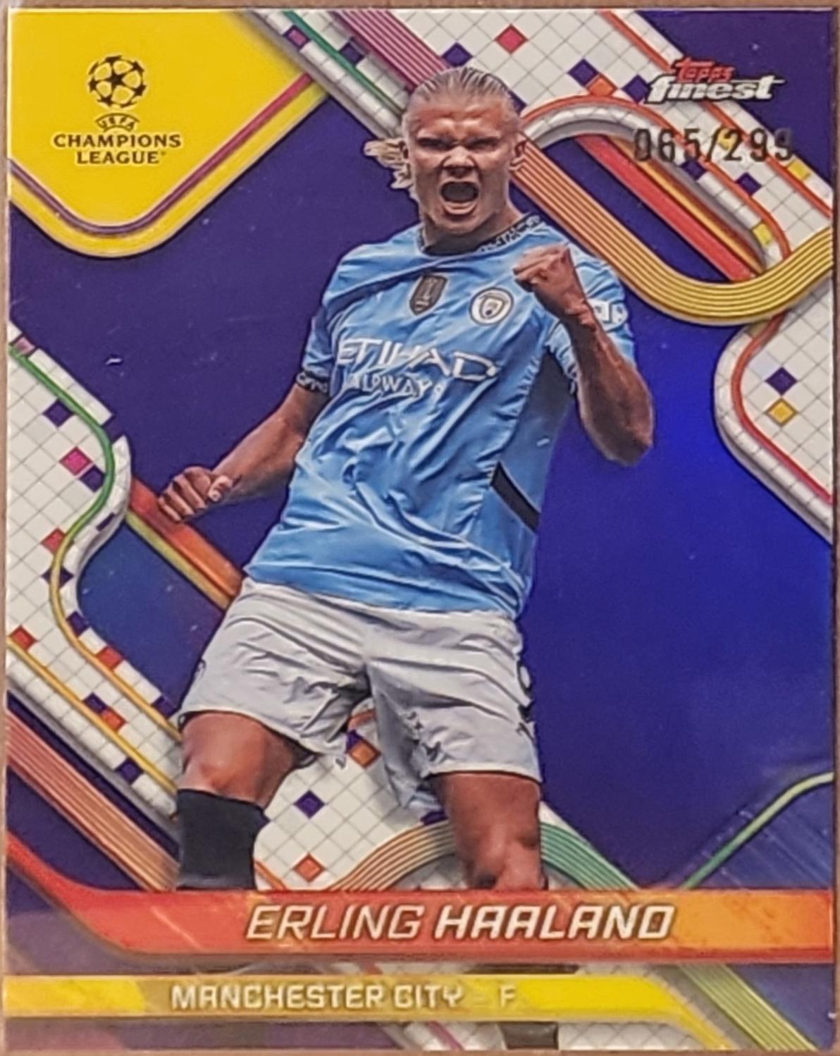 Erling Haaland [Purple Refractor] #50