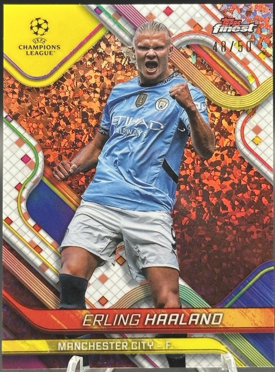 Erling Haaland [Rose Gold Mini-Diamond Refractor] #50