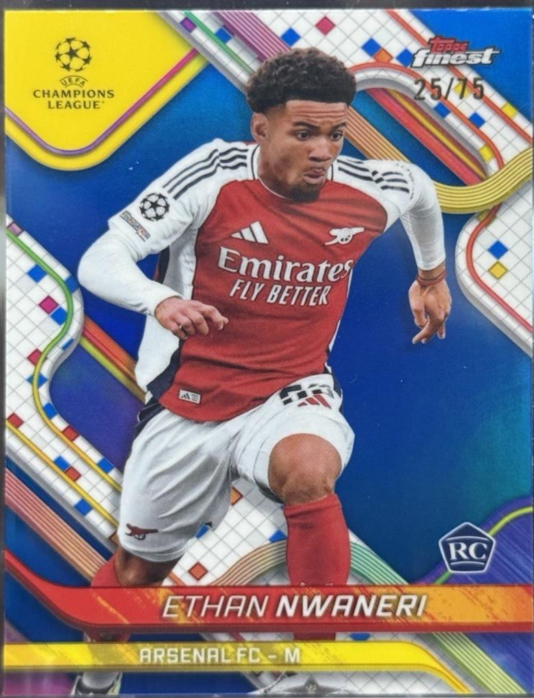 Ethan Nwaneri [Blue Refractor] #53