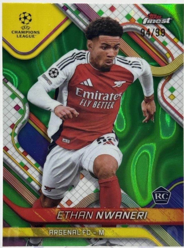 Ethan Nwaneri [Green Lava Refractor] #53
