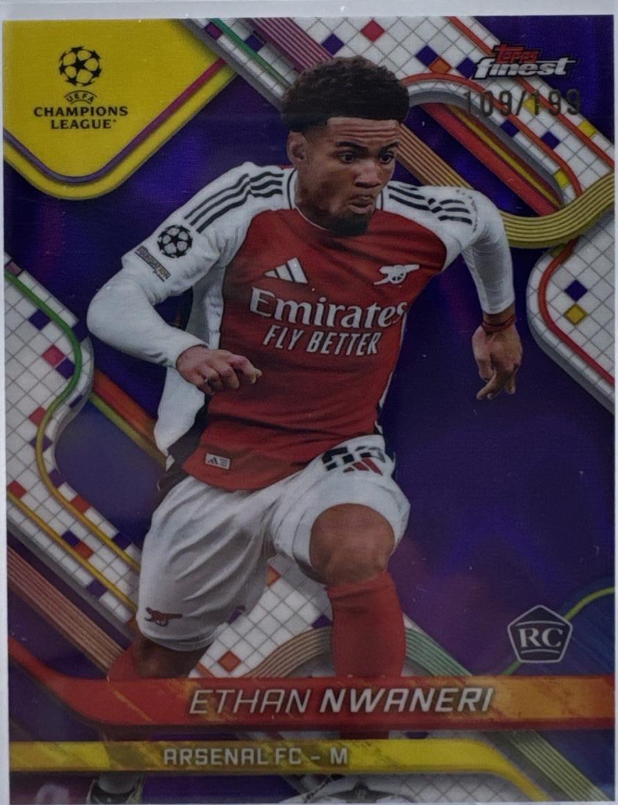Ethan Nwaneri [Purple Lava Refractor] #53