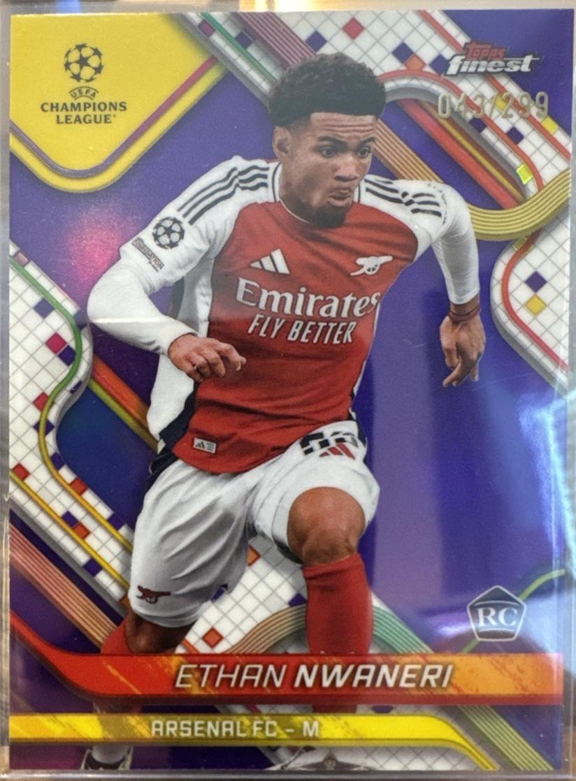 Ethan Nwaneri [Purple Refractor] #53