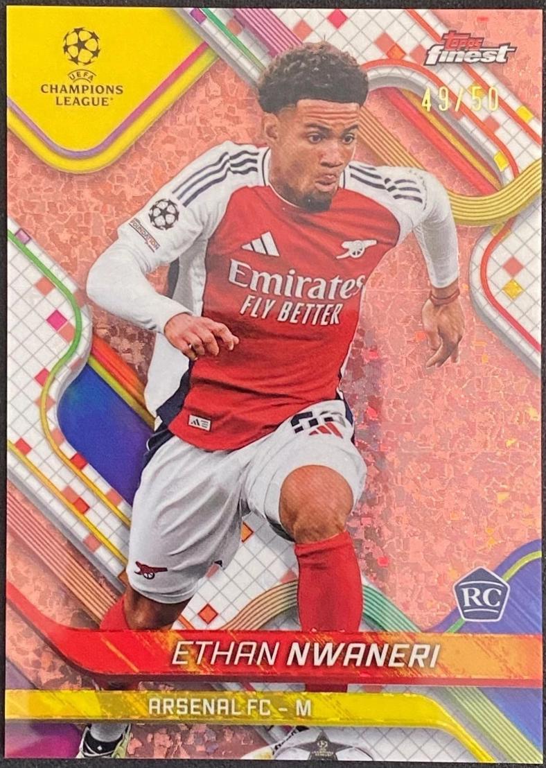 Ethan Nwaneri [Rose Gold Mini-Diamond Refractor] #53