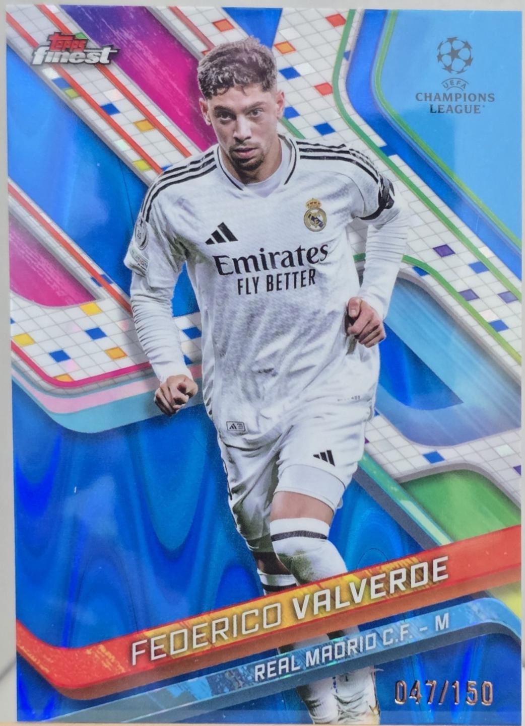 Federico Valverde [Blue Raywave Refractor] #131