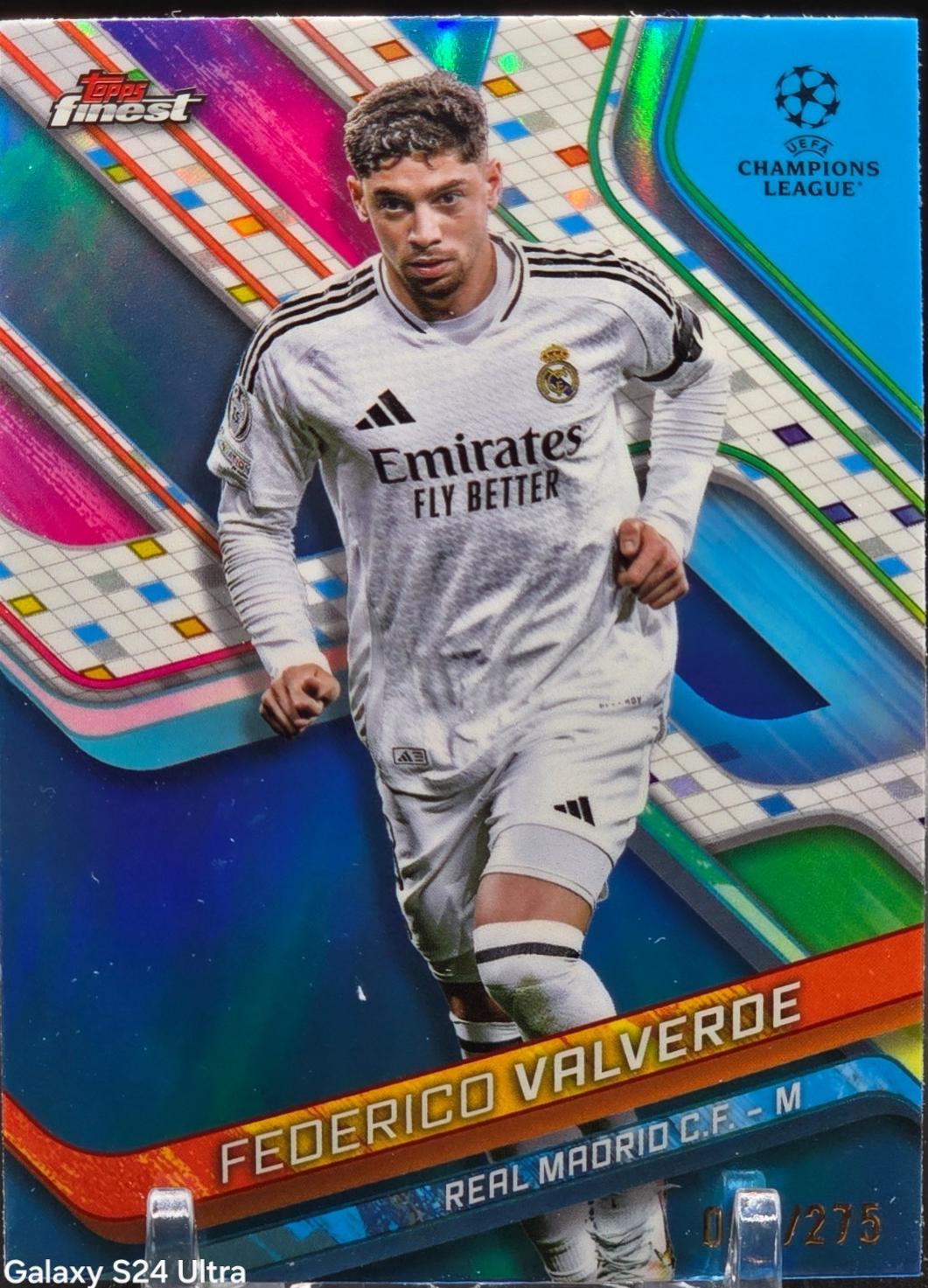 Federico Valverde [Sky Blue Refractor] #131