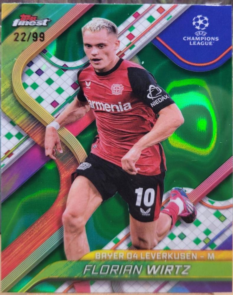 Florian Wirtz [Green Lava Refractor] #27