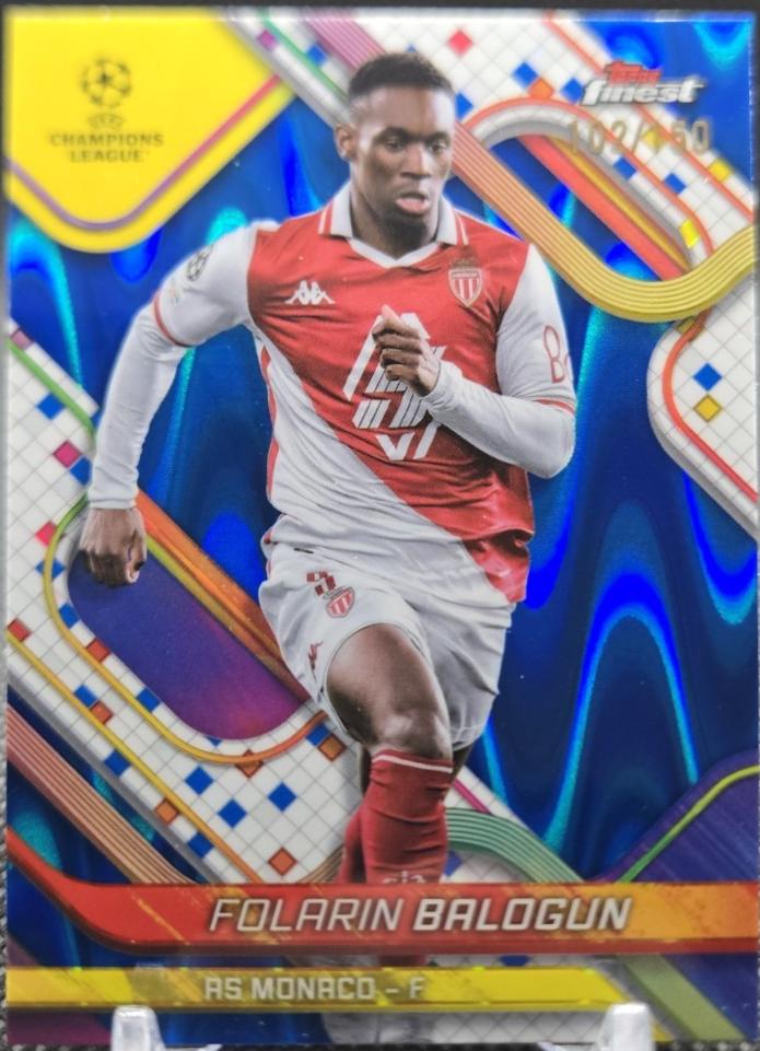 Folarin Balogun [Blue Raywave Refractor] #32