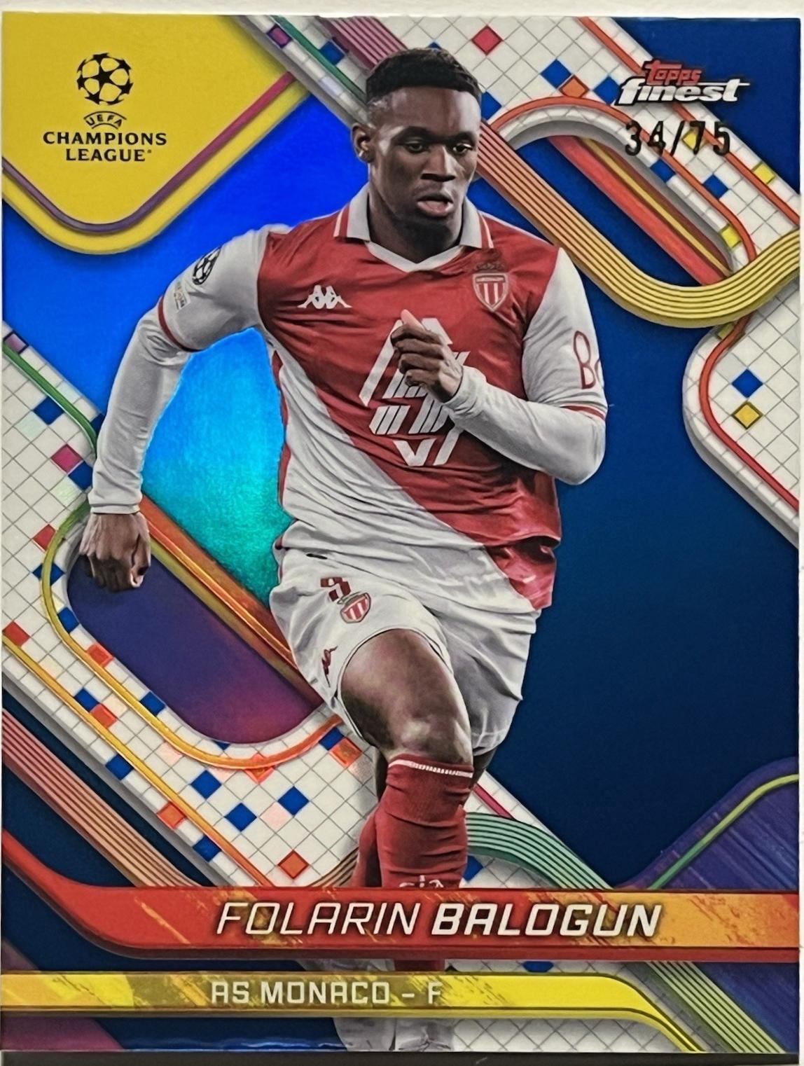 Folarin Balogun [Blue Refractor] #32
