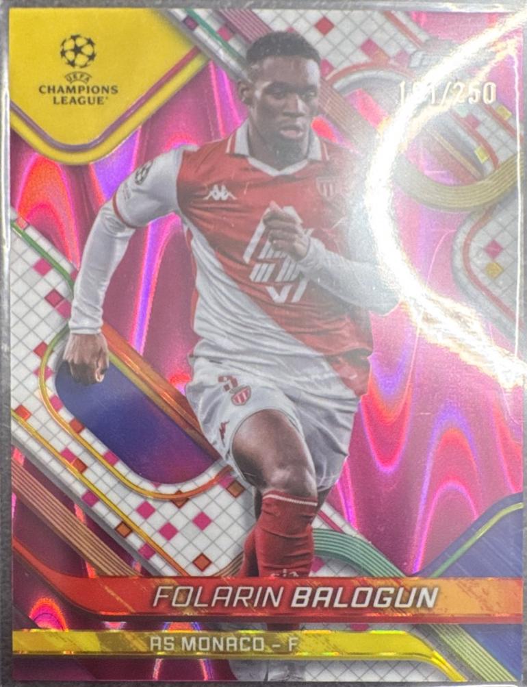 Folarin Balogun [Pink Raywave Refractor] #32