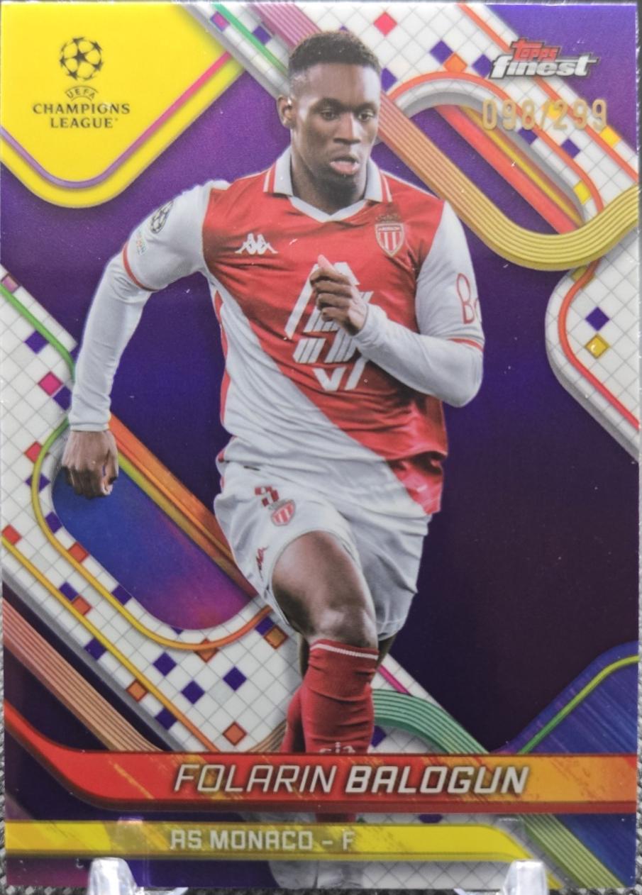 Folarin Balogun [Purple Refractor] #32