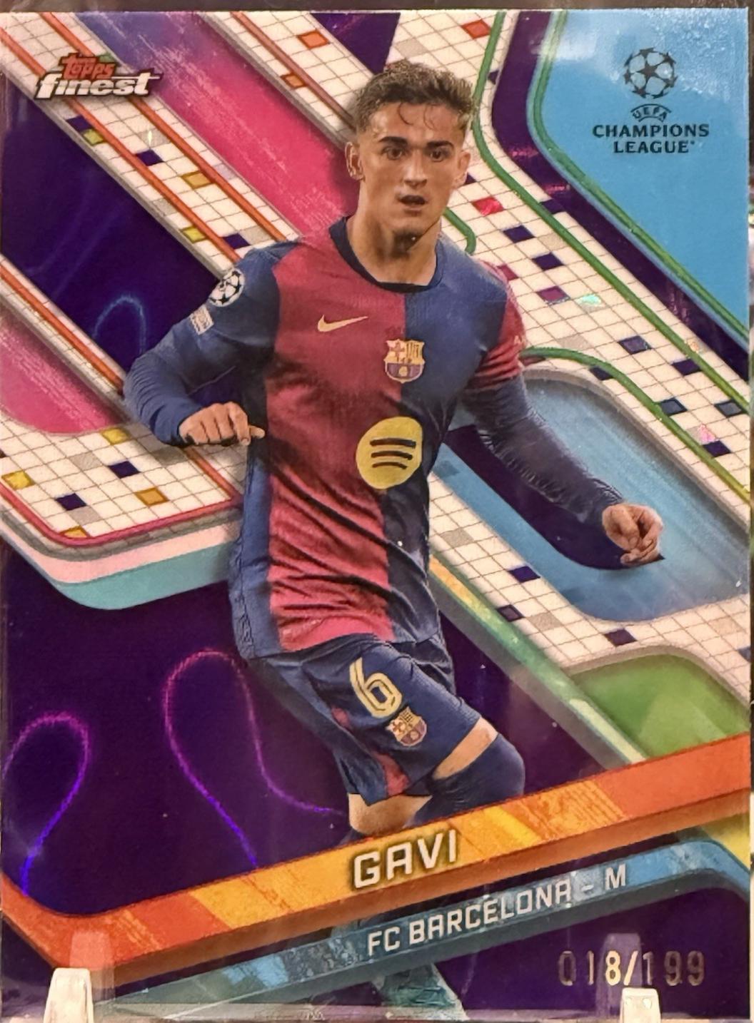 Gavi [Purple Lava Refractor] #45