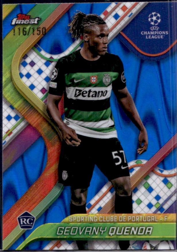 Geovany Quenda [Blue Raywave Refractor] #116