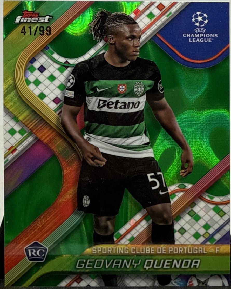 Geovany Quenda [Green Lava Refractor] #116