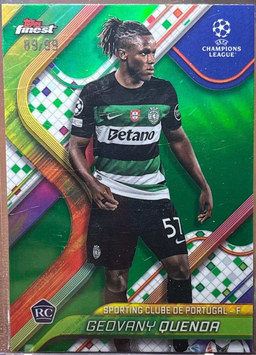 Geovany Quenda [Green Refractor] #116
