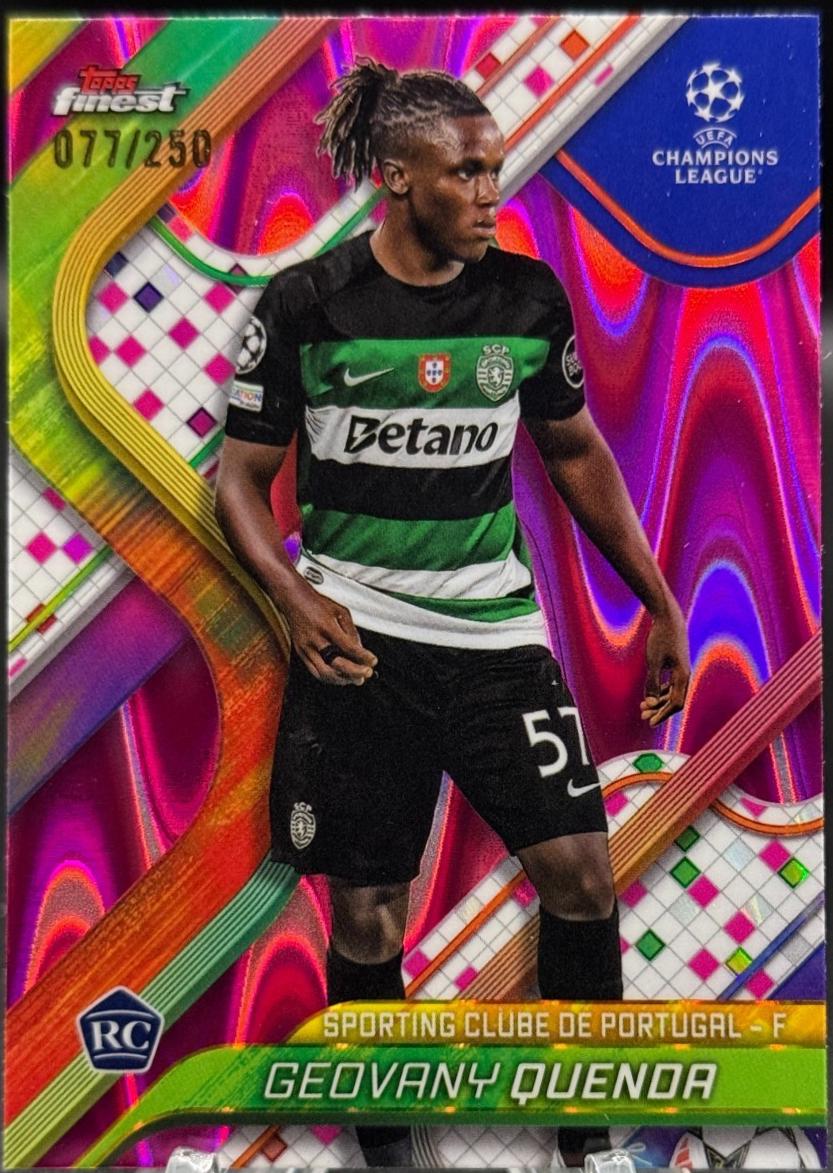 Geovany Quenda [Pink Raywave Refractor] #116
