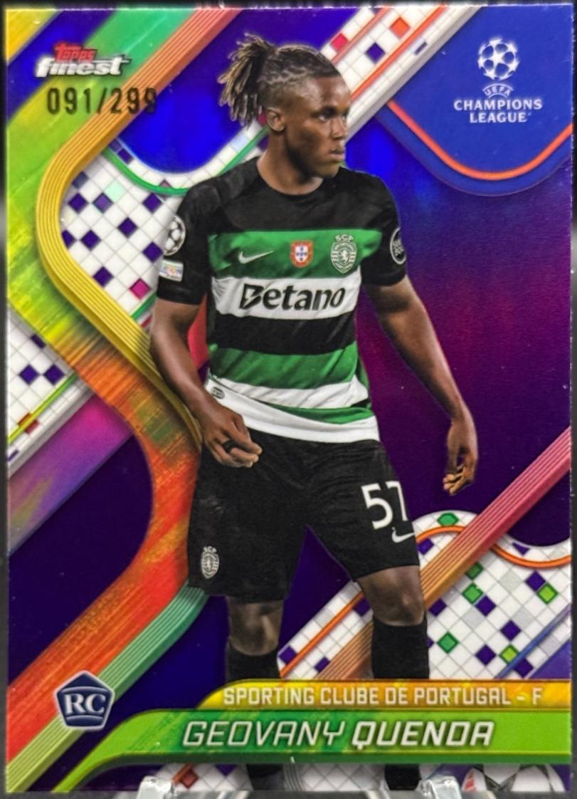 Geovany Quenda [Purple Refractor] #116