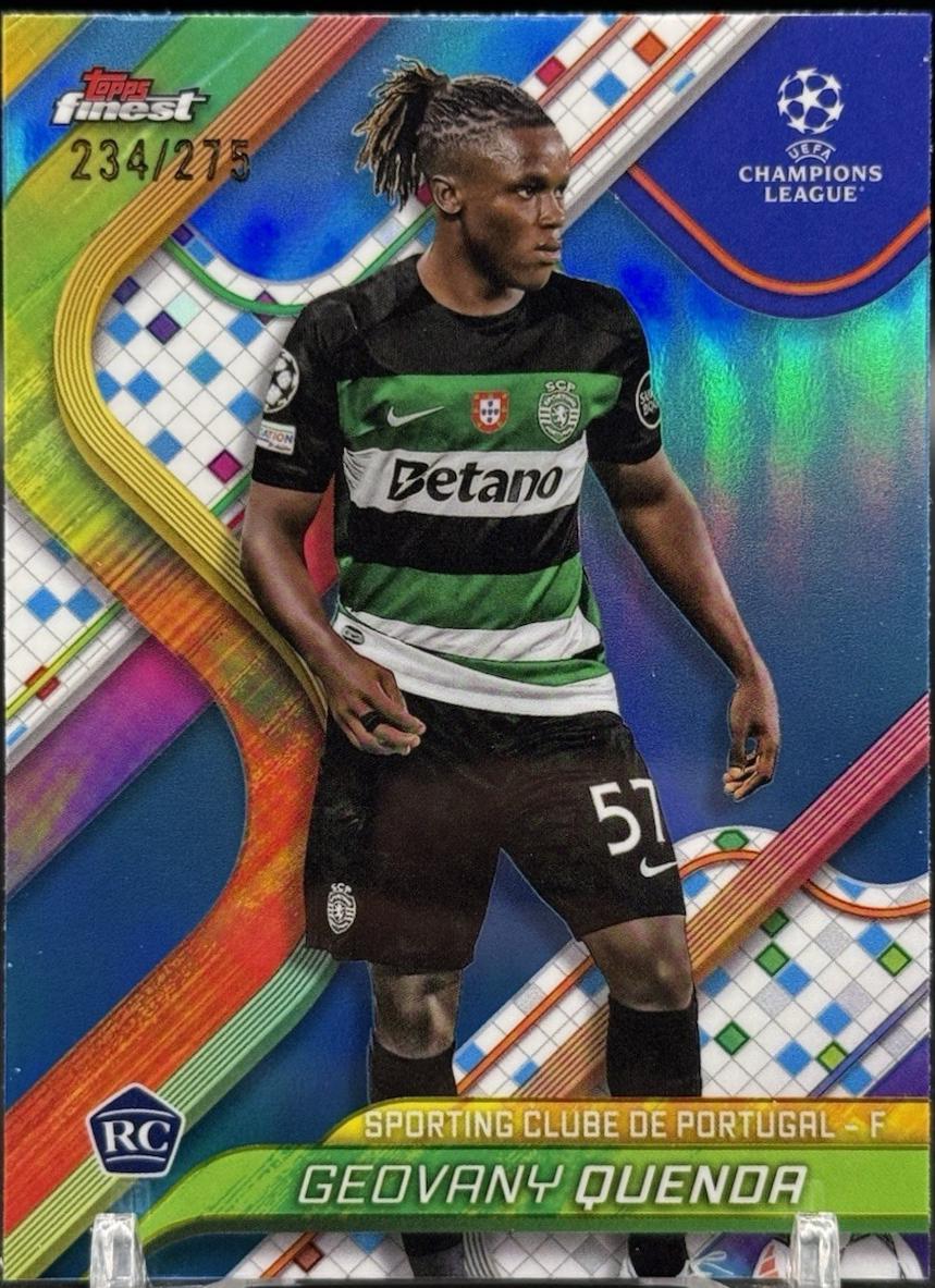 Geovany Quenda [Sky Blue Refractor] #116