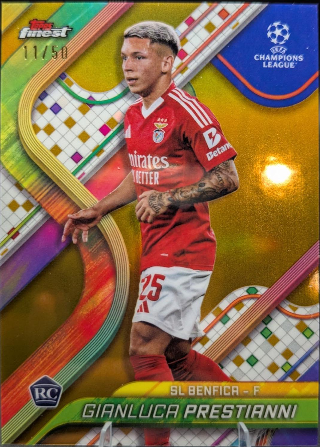 Gianluca Prestianni [Gold Refractor] #26