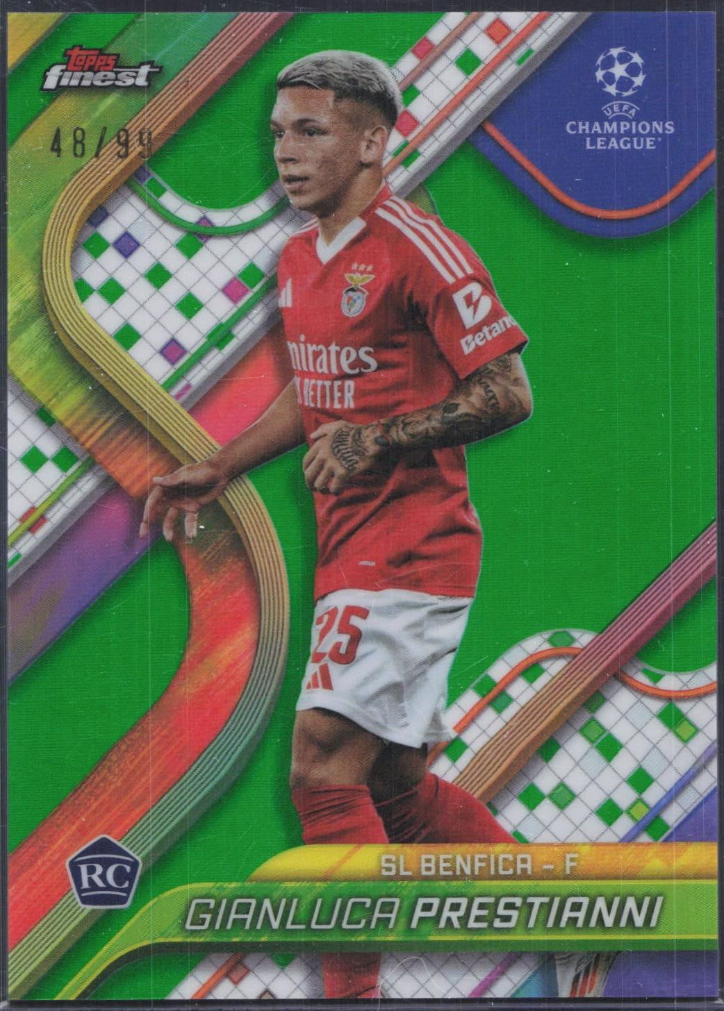 Gianluca Prestianni [Green Refractor] #26