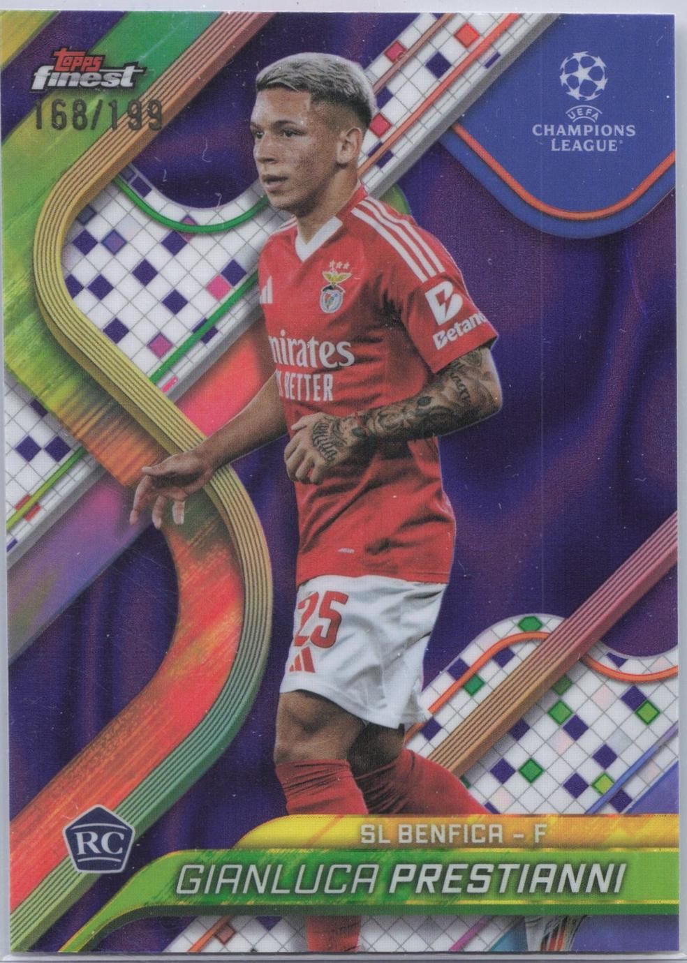 Gianluca Prestianni [Purple Lava Refractor] #26