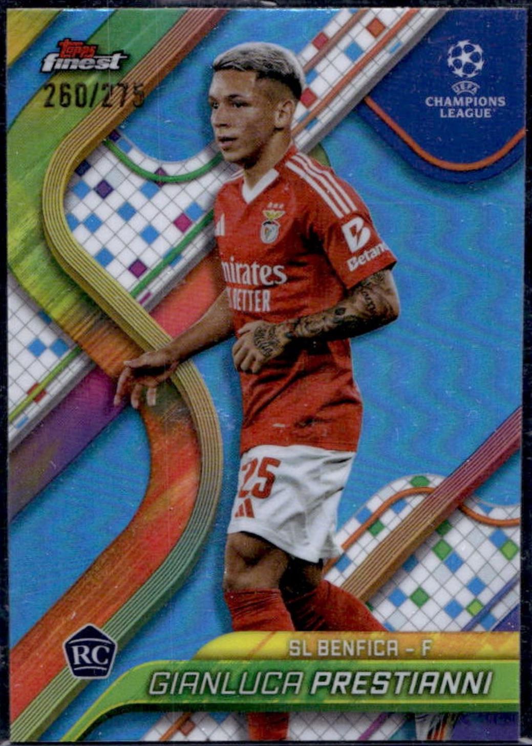 Gianluca Prestianni [Sky Blue Refractor] #26