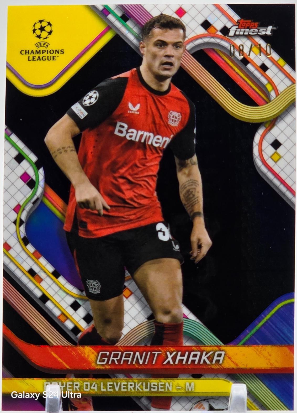 Granit Xhaka [Black Refractor] #34